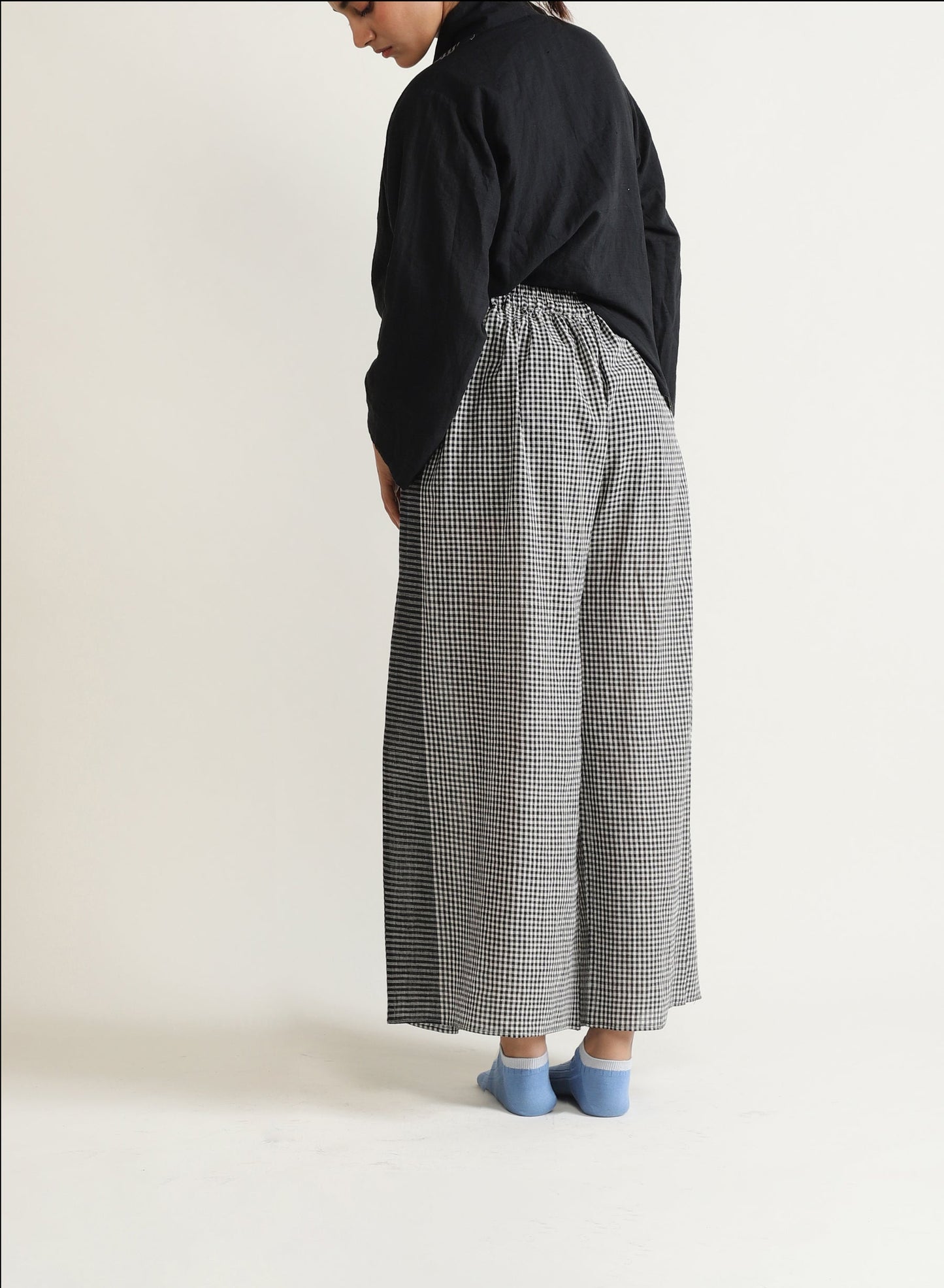 COMING SOON | Gingham Travel Pants