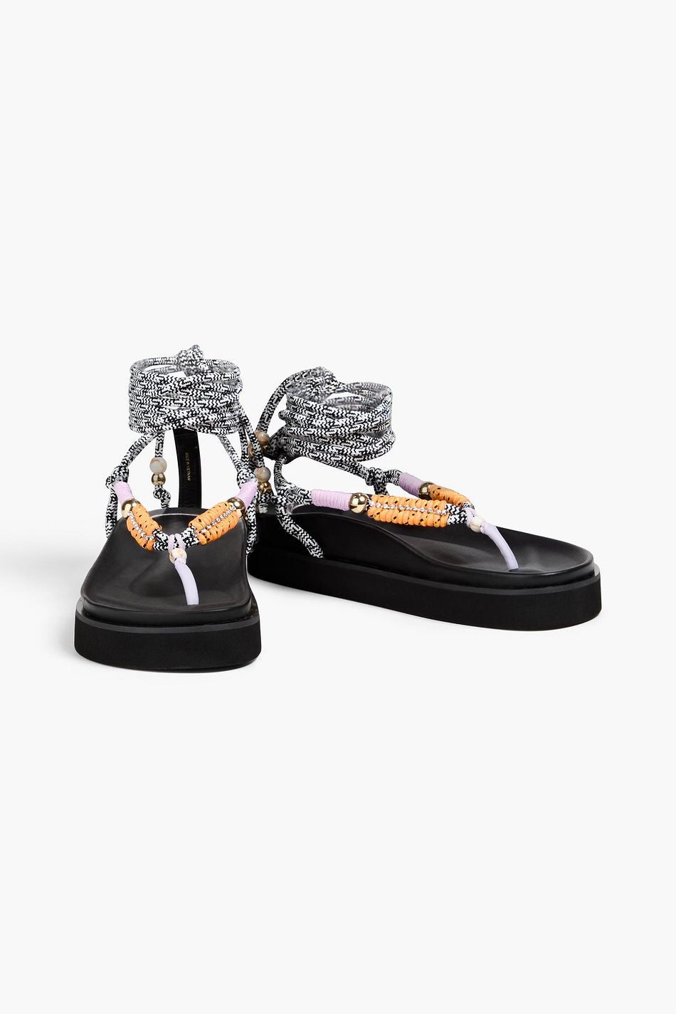 MAJE Paris | Rope Tie Sandal