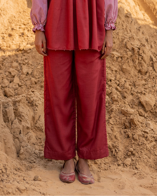 COMING SOON | Fract Pants – Maroon
