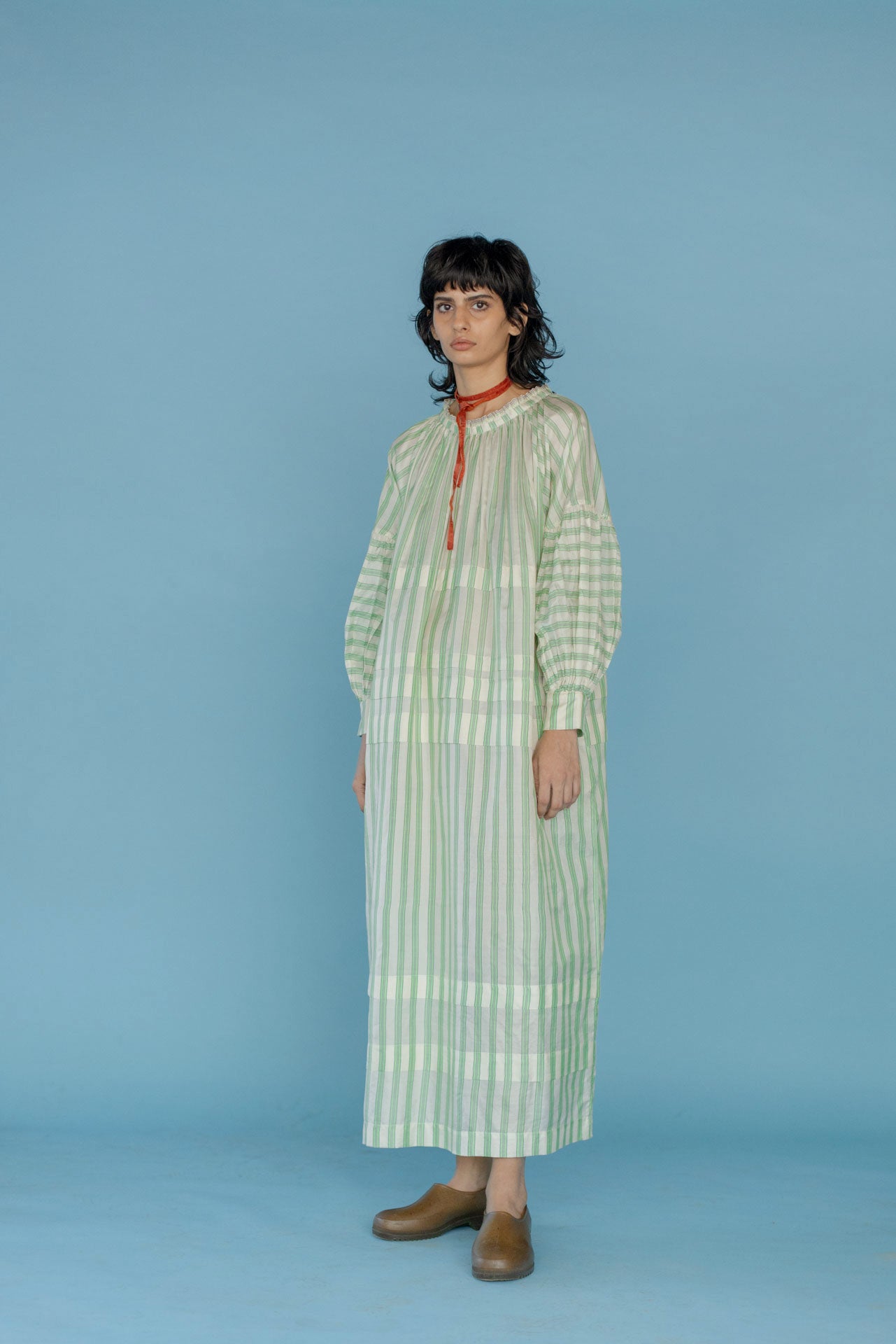 ALVA - MINT STRIPE