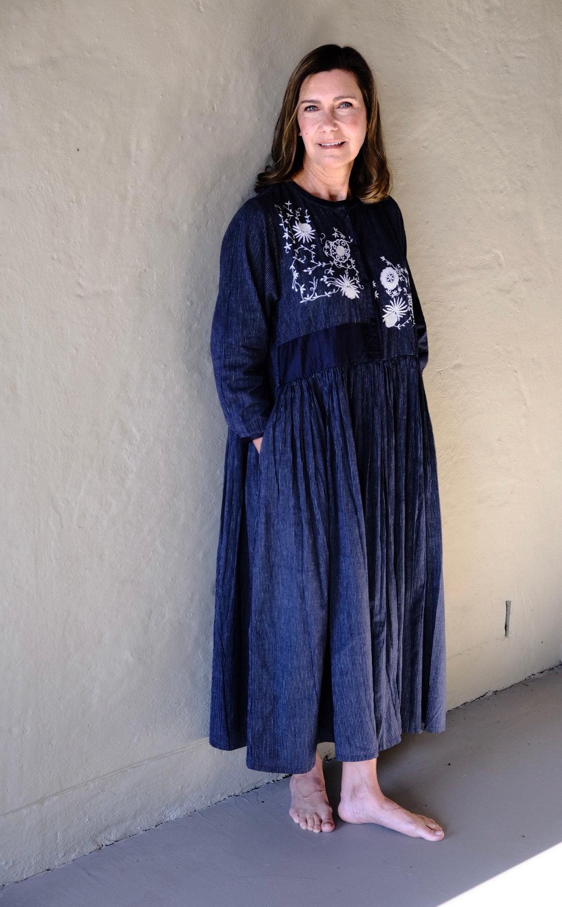 Mara Dress – Navy