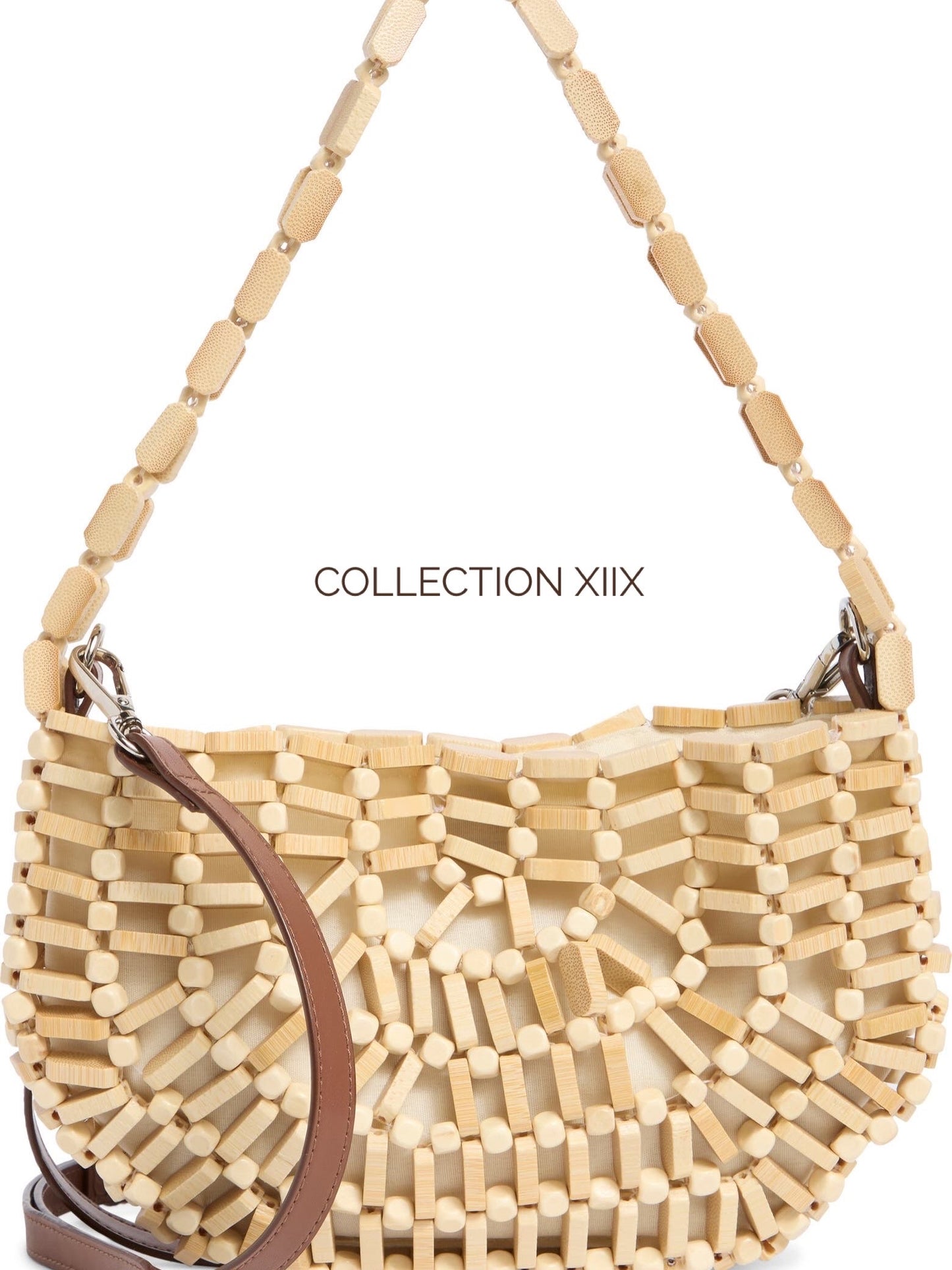 COLLECTION XIIX | Wooden Beaded Bag