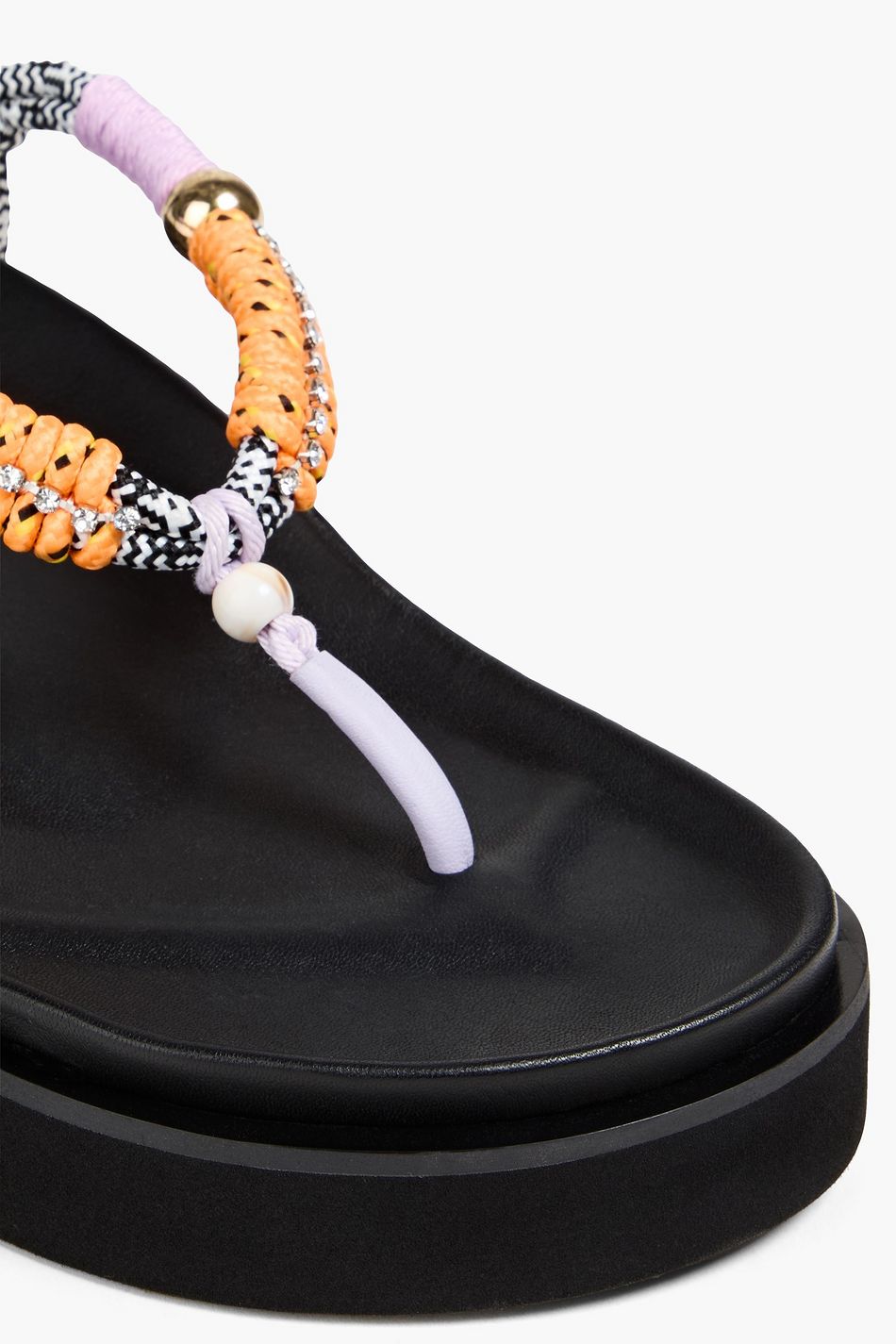 MAJE Paris | Rope Tie Sandal