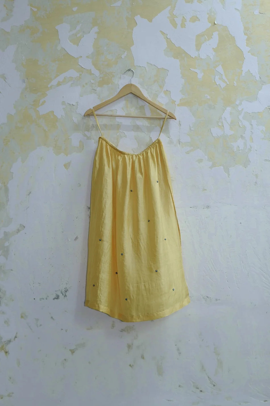 Handloom Silk Skirt – Yellow