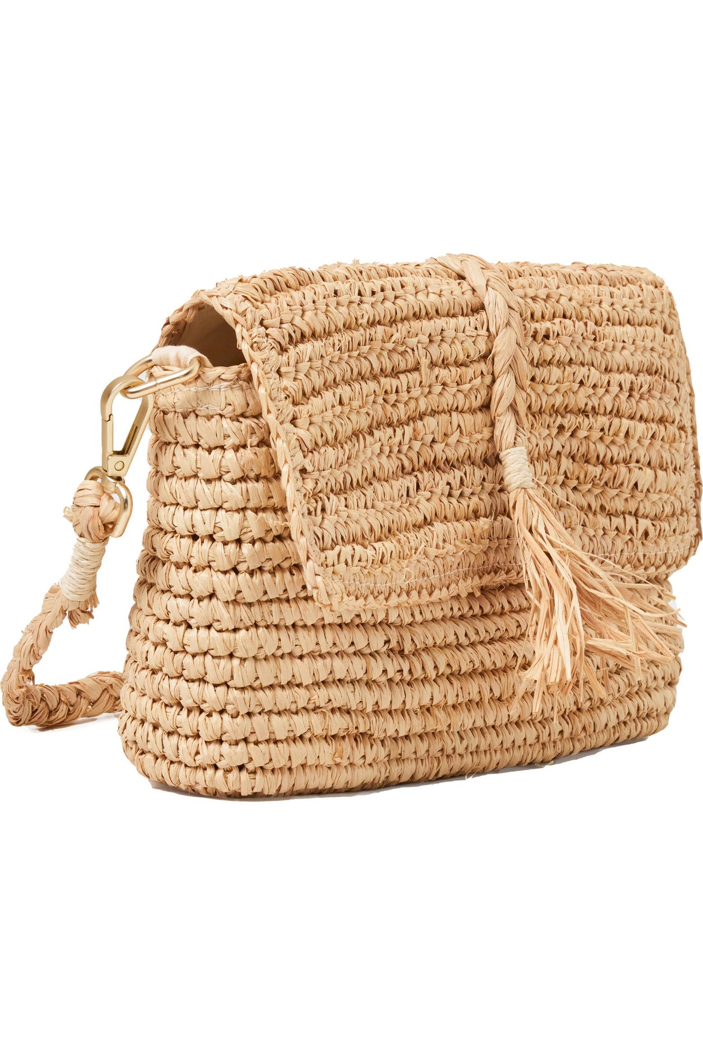 LSPACE | Crochet Raffia Shoulder Bag