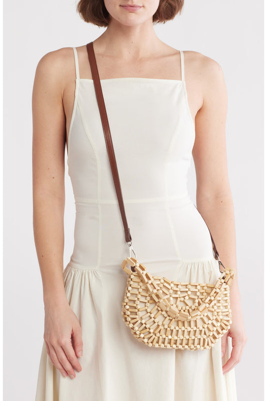 COLLECTION XIIX | Wooden Beaded Bag