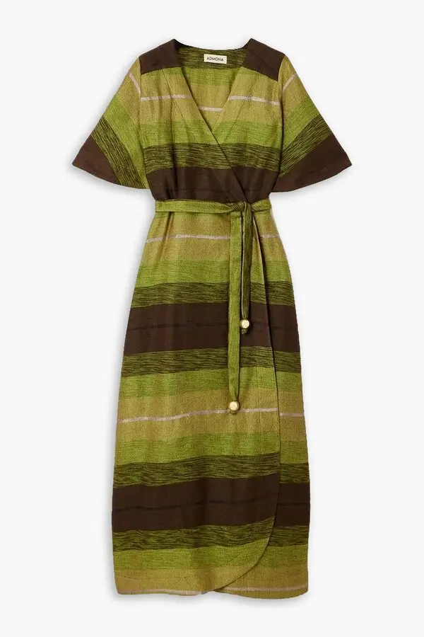 ADMONA | Farid Wrap Maxi Dress