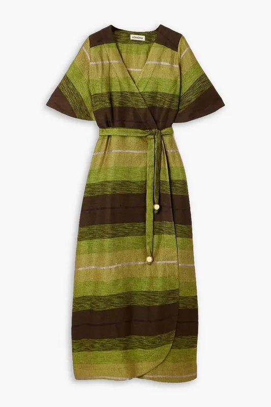 ADMONA | Farid Wrap Maxi Dress