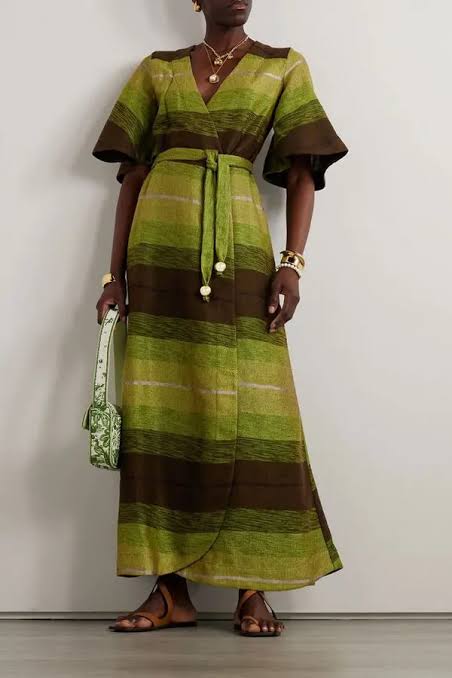 ADMONA | Farid Wrap Maxi Dress