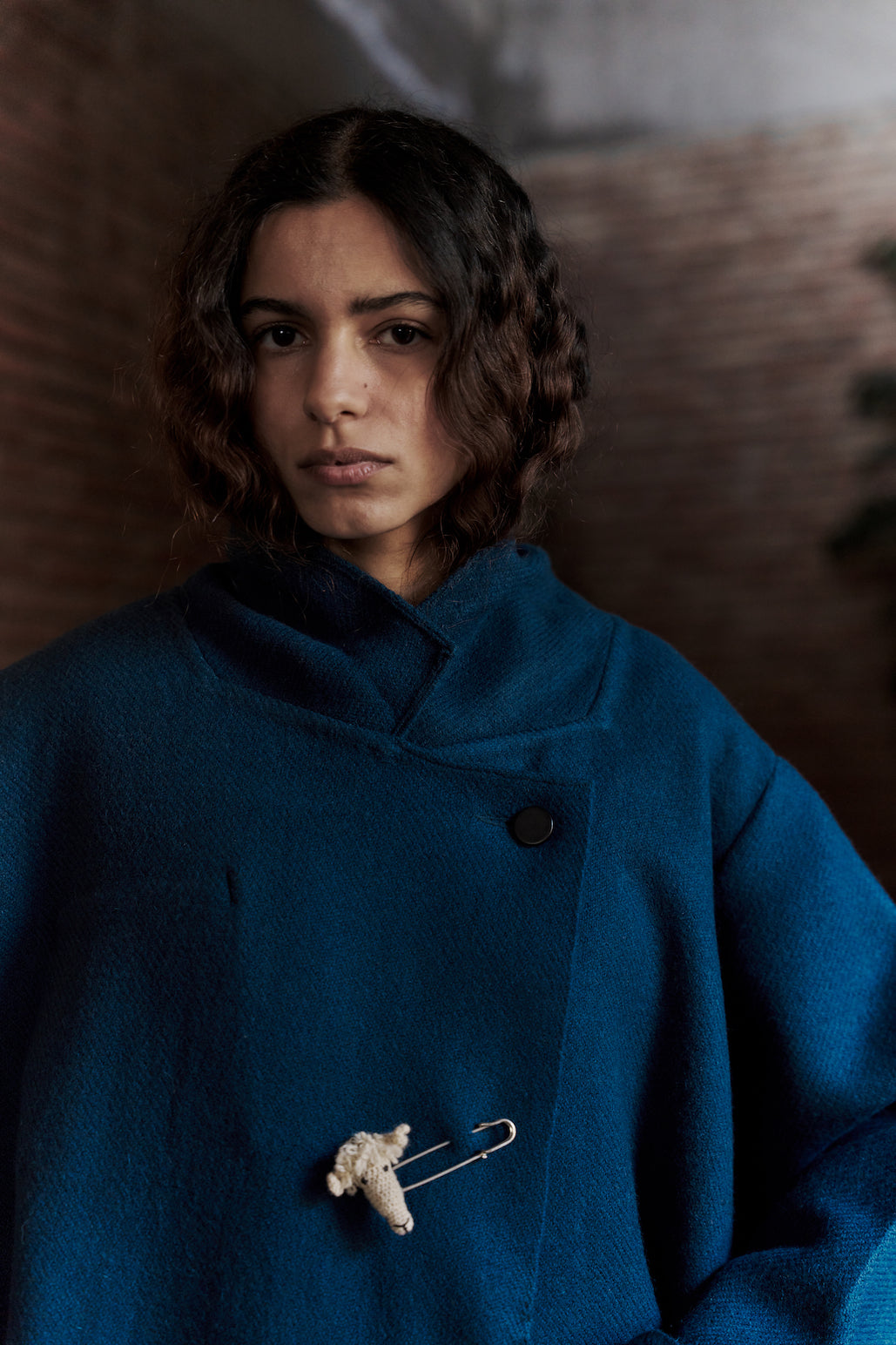 Indigo Merino Shacket